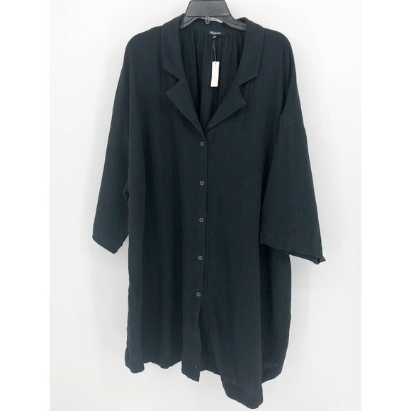 Madewell Black Mini Dress - Picture 5 of 12